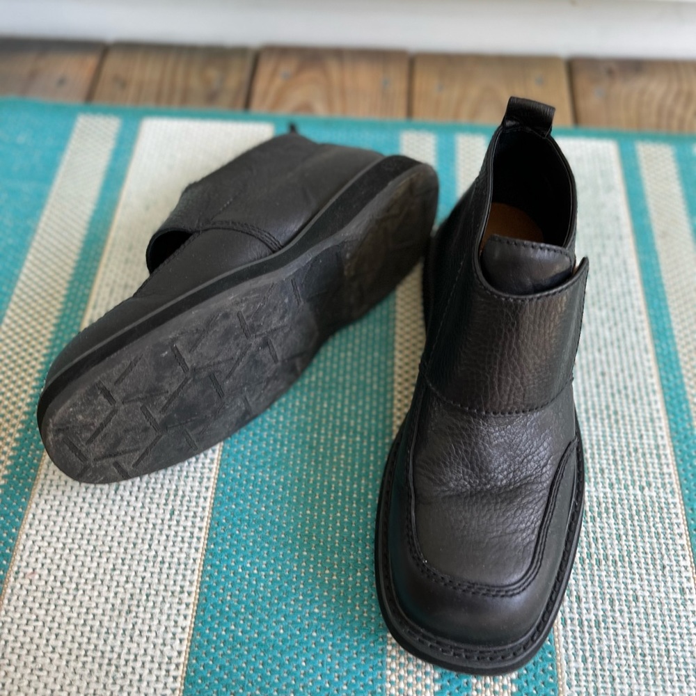 Mens Simple black boots